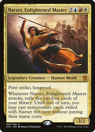 Narset, Enlightened Master [Khans of Tarkir] | Gate City Games LLC