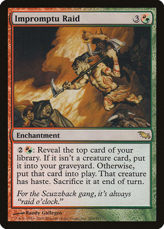 Impromptu Raid [Shadowmoor] | Gate City Games LLC
