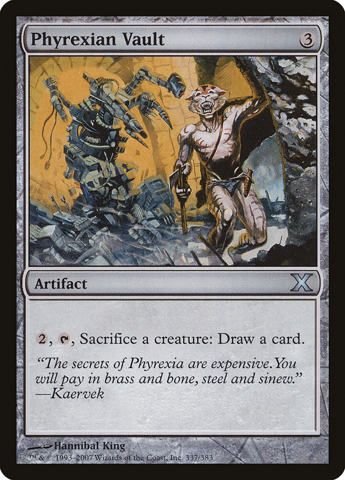 Phyrexian Vault [Tenth Edition] | Gate City Games LLC