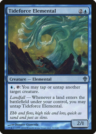 Tideforce Elemental [Worldwake] | Gate City Games LLC