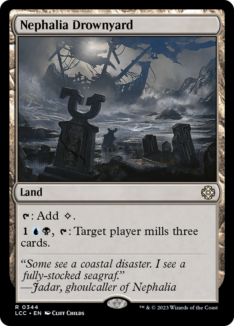 Nephalia Drownyard [The Lost Caverns of Ixalan Commander] | Gate City Games LLC