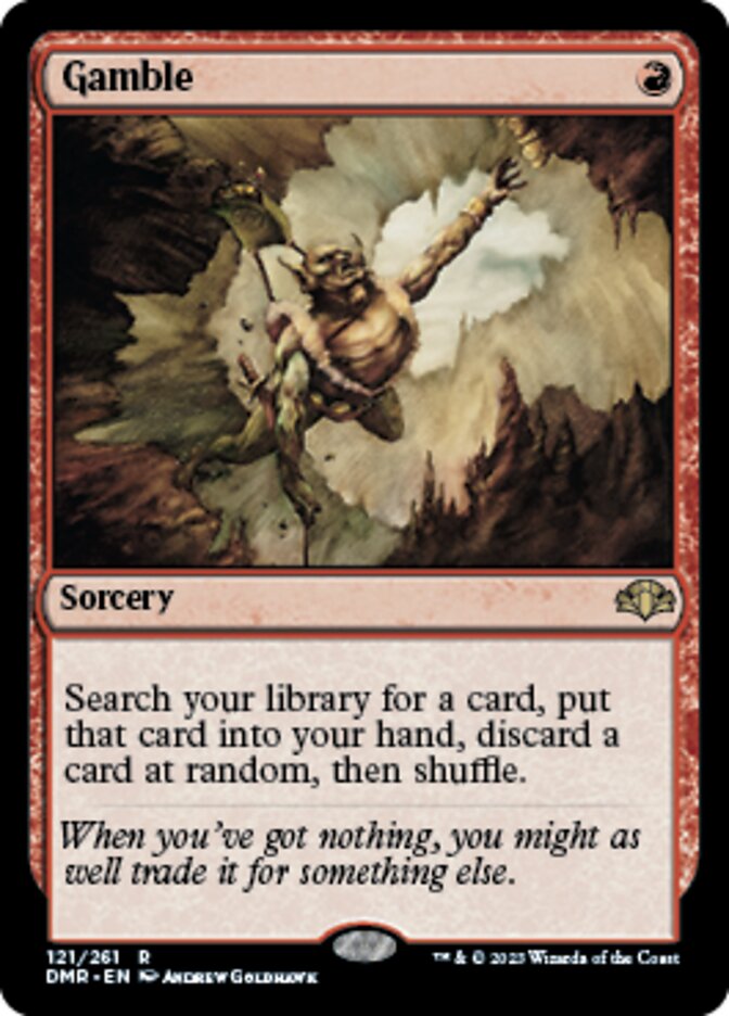 Gamble [Dominaria Remastered] | Gate City Games LLC