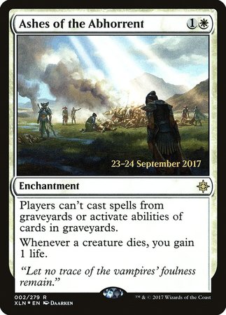 Ashes of the Abhorrent [Ixalan Promos] | Gate City Games LLC