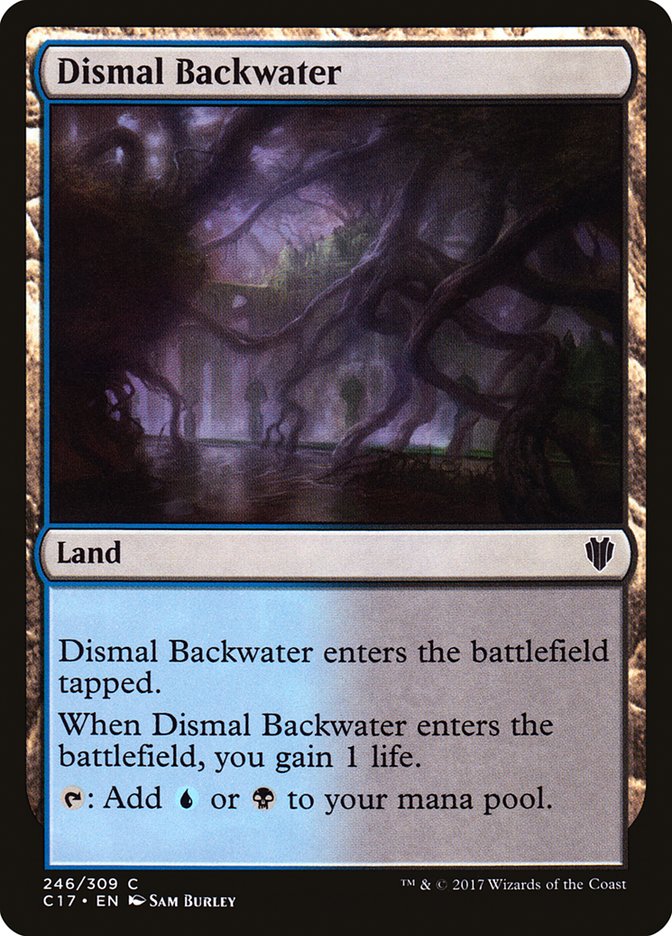 Dismal Backwater [Commander 2017] | Gate City Games LLC