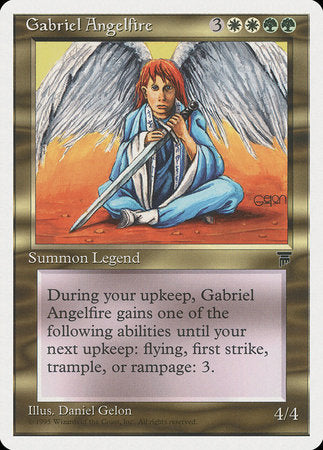 Gabriel Angelfire [Chronicles] | Gate City Games LLC