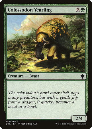 Colossodon Yearling [Dragons of Tarkir] | Gate City Games LLC