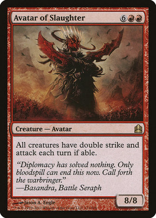 Avatar of Slaughter [Commander 2011] | Gate City Games LLC