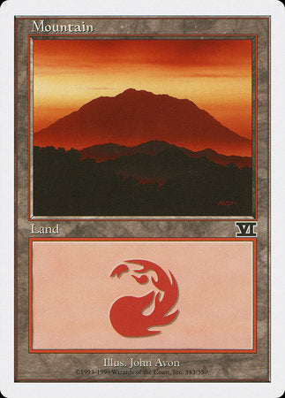 Mountain (343) [Classic Sixth Edition] | Gate City Games LLC
