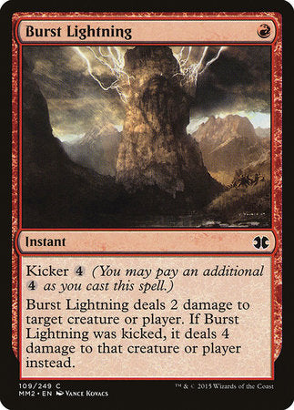 Burst Lightning [Modern Masters 2015] | Gate City Games LLC