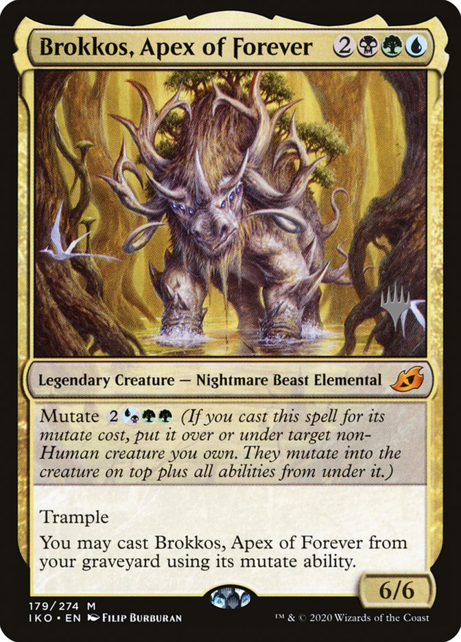 Brokkos, Apex of Forever (Promo Pack) [Ikoria: Lair of Behemoths Promos] | Gate City Games LLC