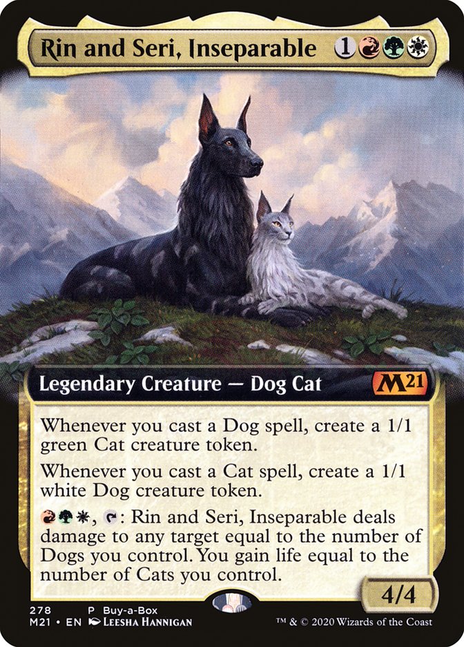 Rin and Seri, Inseparable (Buy-A-Box) [Core Set 2021] | Gate City Games LLC