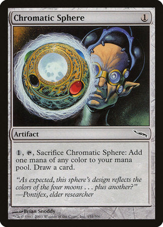 Chromatic Sphere [Mirrodin] | Gate City Games LLC