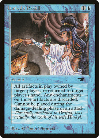 Hurkyl's Recall [Antiquities] | Gate City Games LLC