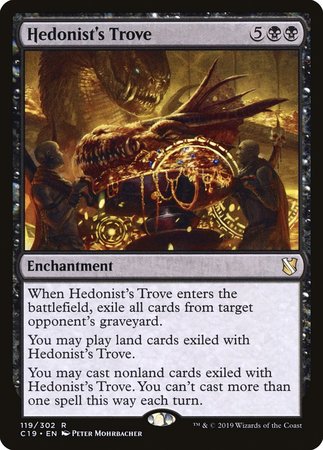 Hedonist's Trove [Commander 2019] | Gate City Games LLC