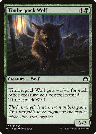 Timberpack Wolf [Magic Origins] | Gate City Games LLC