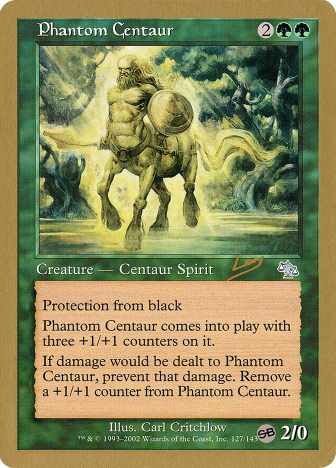 Phantom Centaur (Raphael Levy) (SB) [World Championship Decks 2002] | Gate City Games LLC