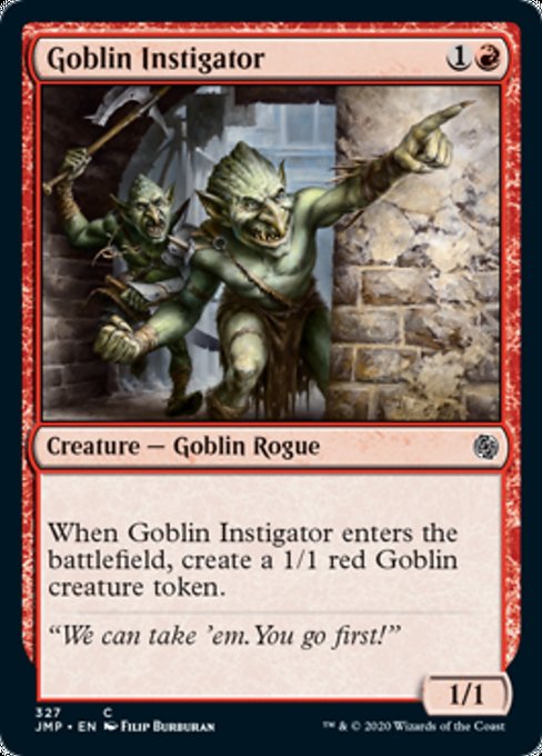 Goblin Instigator [Jumpstart] | Gate City Games LLC