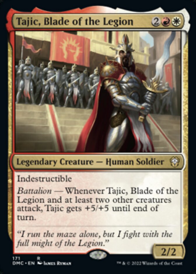 Tajic, Blade of the Legion [Dominaria United Commander] | Gate City Games LLC