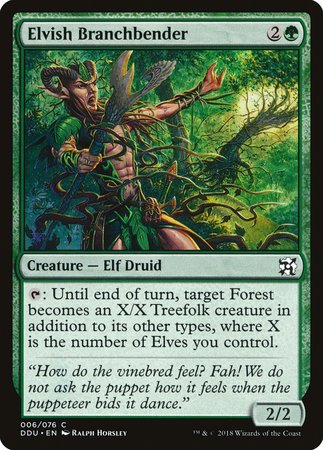 Elvish Branchbender [Duel Decks: Elves vs. Inventors] | Gate City Games LLC