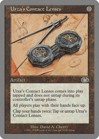 Urza's Contact Lenses [Unglued] | Gate City Games LLC