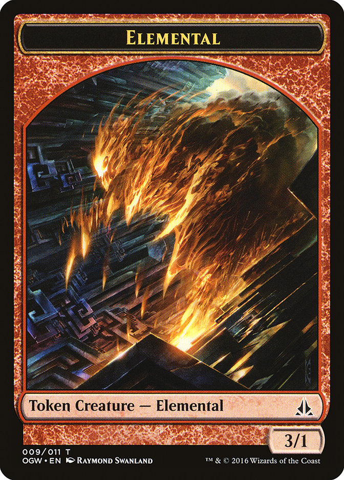 Elemental (009/011) [Oath of the Gatewatch Tokens] | Gate City Games LLC