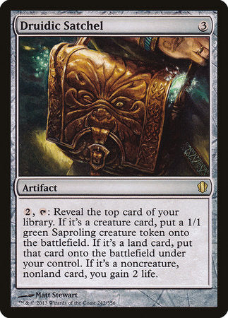 Druidic Satchel [Commander 2013] | Gate City Games LLC