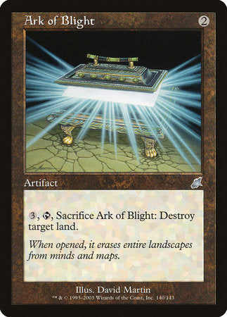 Ark of Blight [Scourge] | Gate City Games LLC
