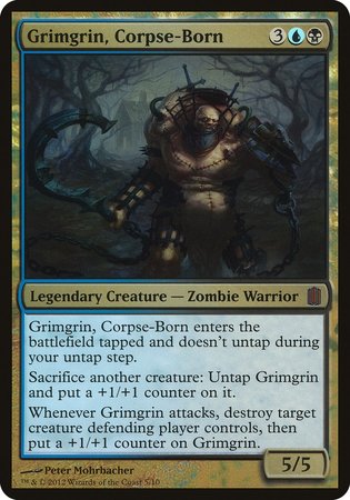 Grimgrin, Corpse-Born (Commander's Arsenal) [Commander's Arsenal Oversized] | Gate City Games LLC