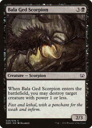 Bala Ged Scorpion [Duel Decks: Nissa vs. Ob Nixilis] | Gate City Games LLC