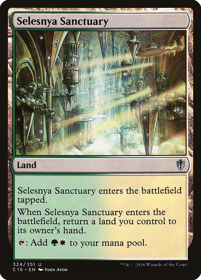 Selesnya Sanctuary [Commander 2016] | Gate City Games LLC