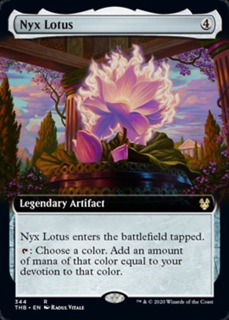 Nyx Lotus (Extended Art) [Theros Beyond Death] | Gate City Games LLC