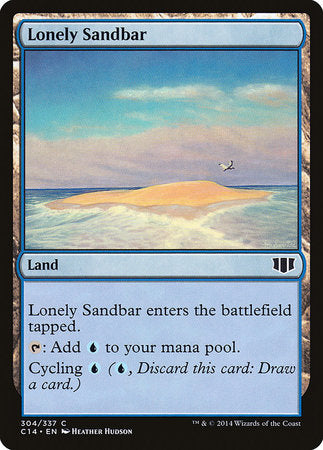 Lonely Sandbar [Commander 2014] | Gate City Games LLC