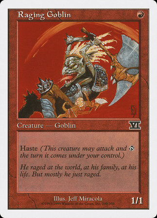 Raging Goblin [Classic Sixth Edition] | Gate City Games LLC