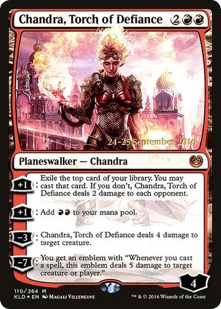 Chandra, Torch of Defiance [Kaladesh Promos] | Gate City Games LLC