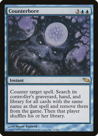 Counterbore [Shadowmoor] | Gate City Games LLC