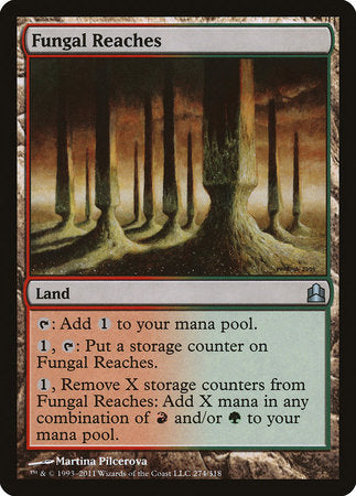 Fungal Reaches [Commander 2011] | Gate City Games LLC