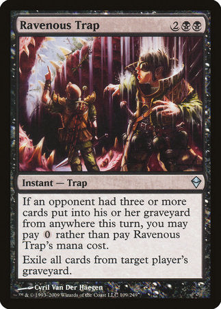 Ravenous Trap [Zendikar] | Gate City Games LLC
