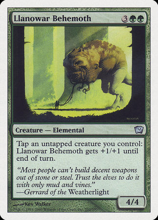 Llanowar Behemoth [Ninth Edition] | Gate City Games LLC