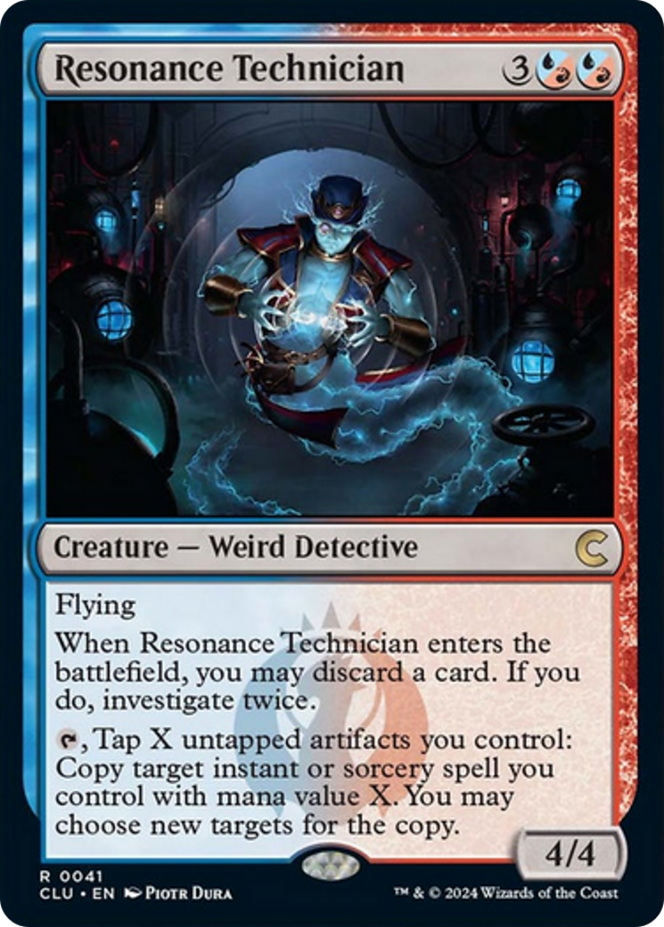 Resonance Technician [Ravnica: Clue Edition] | Gate City Games LLC