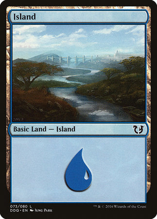 Island (73) [Duel Decks: Blessed vs. Cursed] | Gate City Games LLC