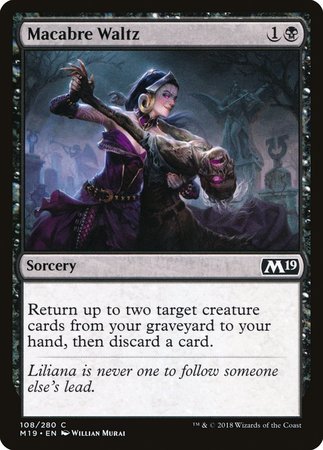 Macabre Waltz [Core Set 2019] | Gate City Games LLC