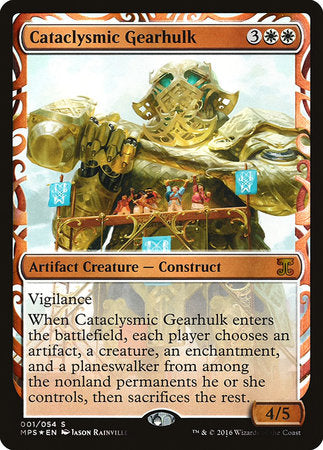 Cataclysmic Gearhulk [Kaladesh Inventions] | Gate City Games LLC