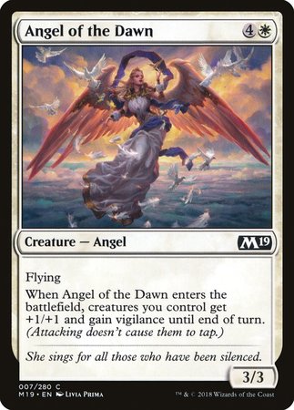 Angel of the Dawn [Core Set 2019] | Gate City Games LLC