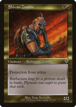 Shivan Zombie [Invasion] | Gate City Games LLC