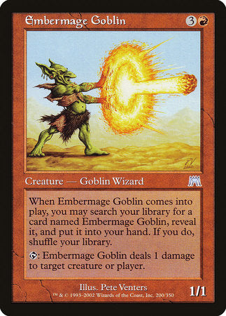 Embermage Goblin [Onslaught] | Gate City Games LLC