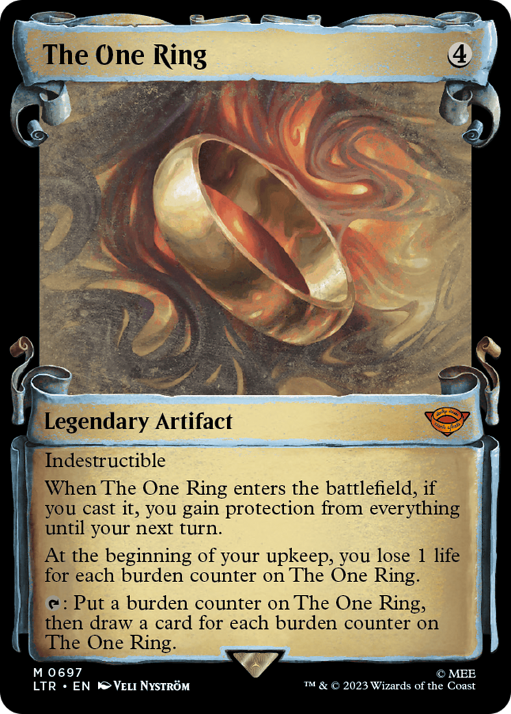 The One Ring [The Lord of the Rings: Tales of Middle-Earth Showcase Scrolls] | Gate City Games LLC