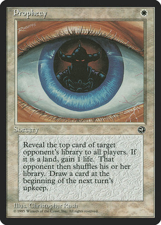 Prophecy [Homelands] | Gate City Games LLC