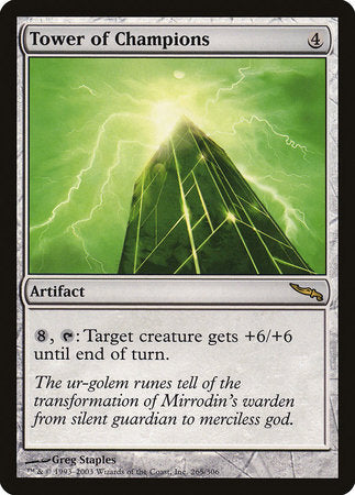 Tower of Champions [Mirrodin] | Gate City Games LLC