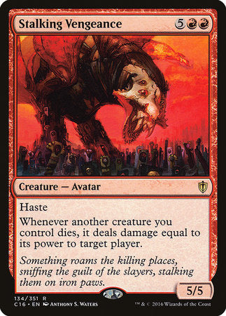 Stalking Vengeance [Commander 2016] | Gate City Games LLC