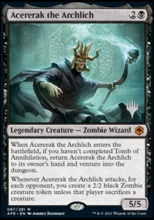 Acererak the Archlich (Promo Pack) [Dungeons & Dragons: Adventures in the Forgotten Realms Promos] | Gate City Games LLC